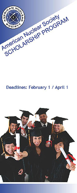Opportunities for Scholarships