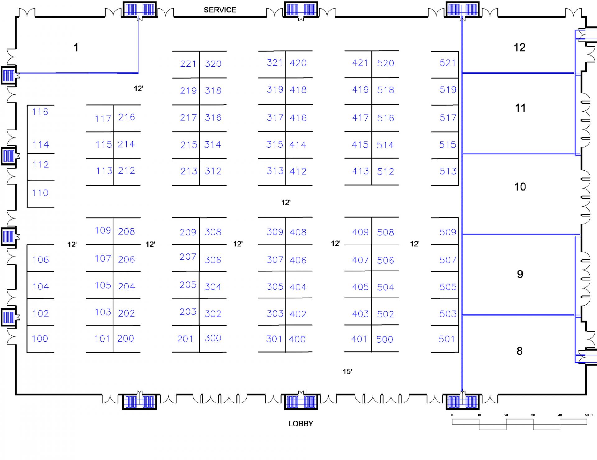 exhibit hall map