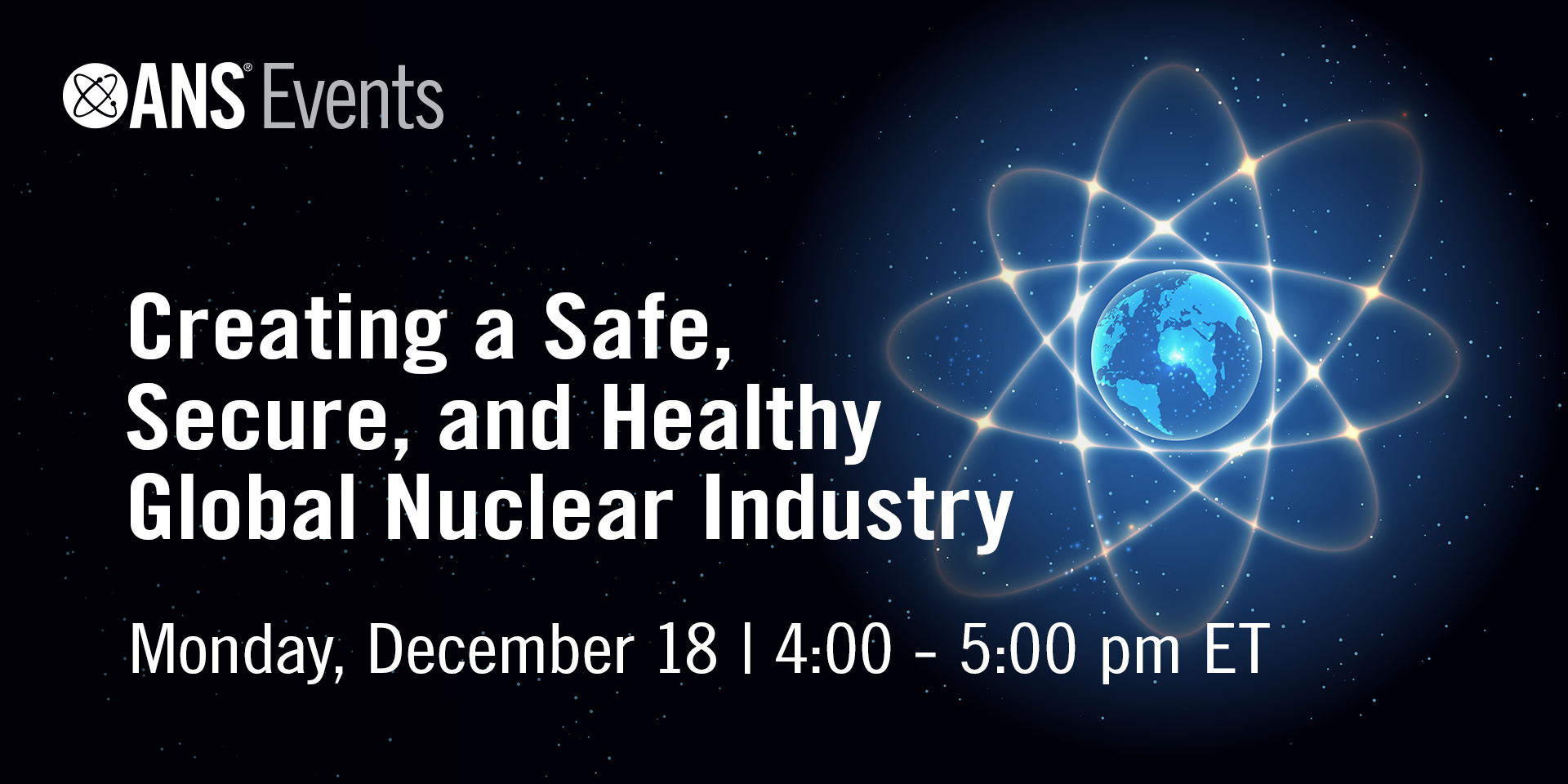 Join us for a free event on December 18