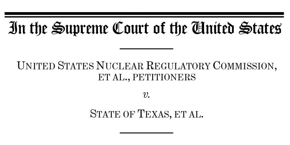 Supreme Court rules against Texas in interim storage case