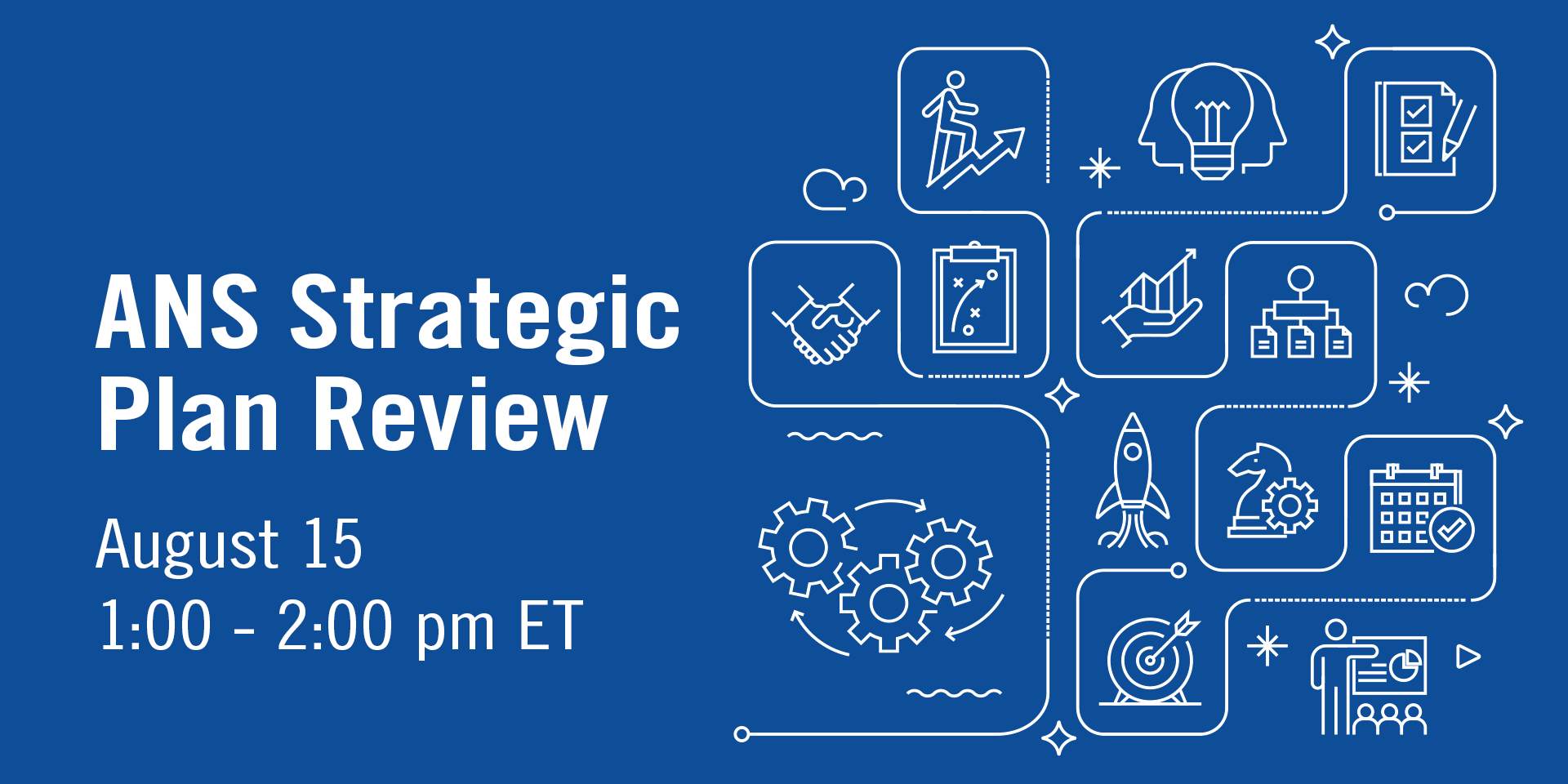 Join the conversation with ANS leadership
