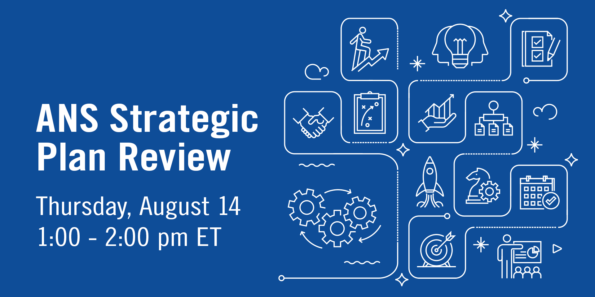 Join the conversation with ANS leadership