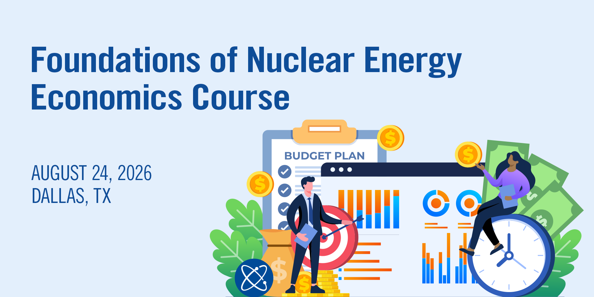 Register for our new full-day course on nuclear economics!