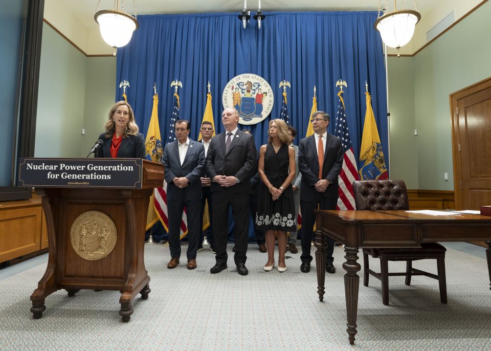 Gov. Sherrill signs bill to begin nuclear procurement in N.J.