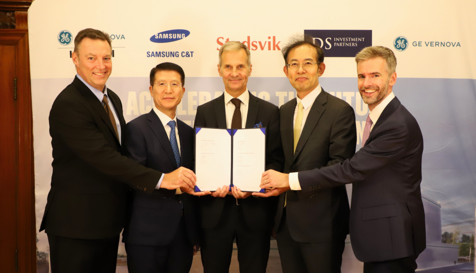 Studsvik announces partnership to deploy four BWRX-300s in Sweden