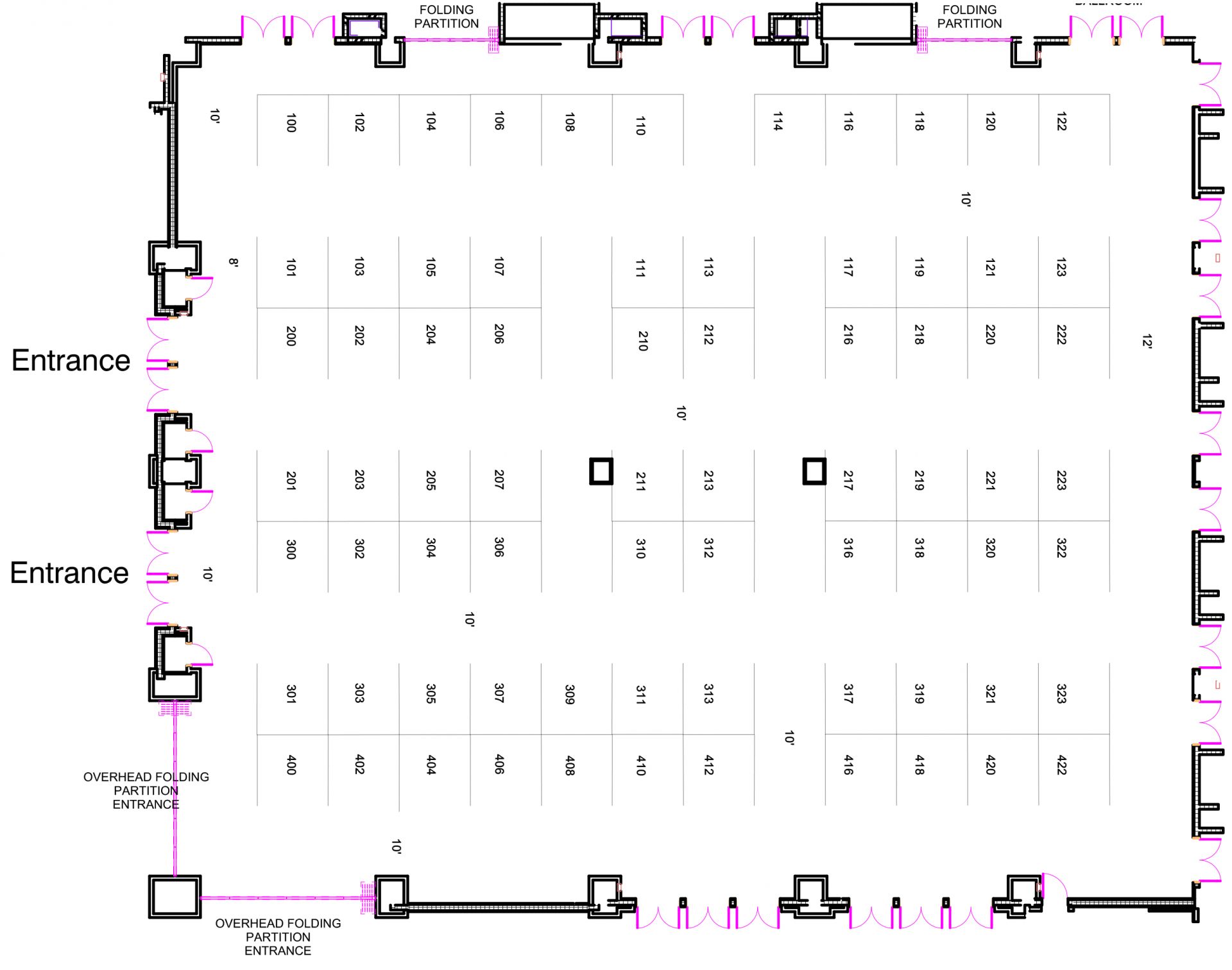 exhibit hall map