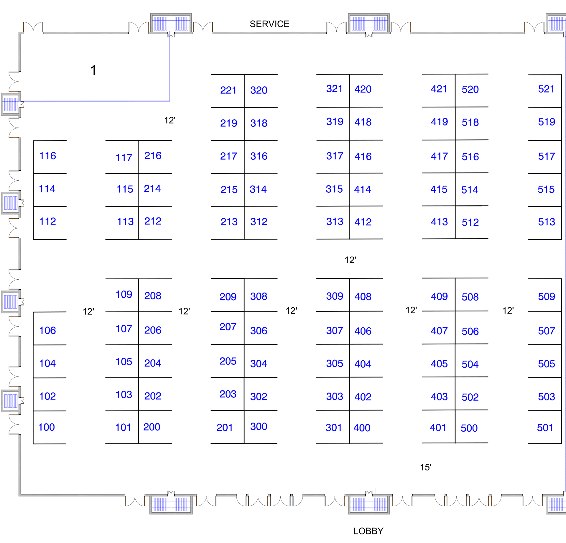 exhibit hall map