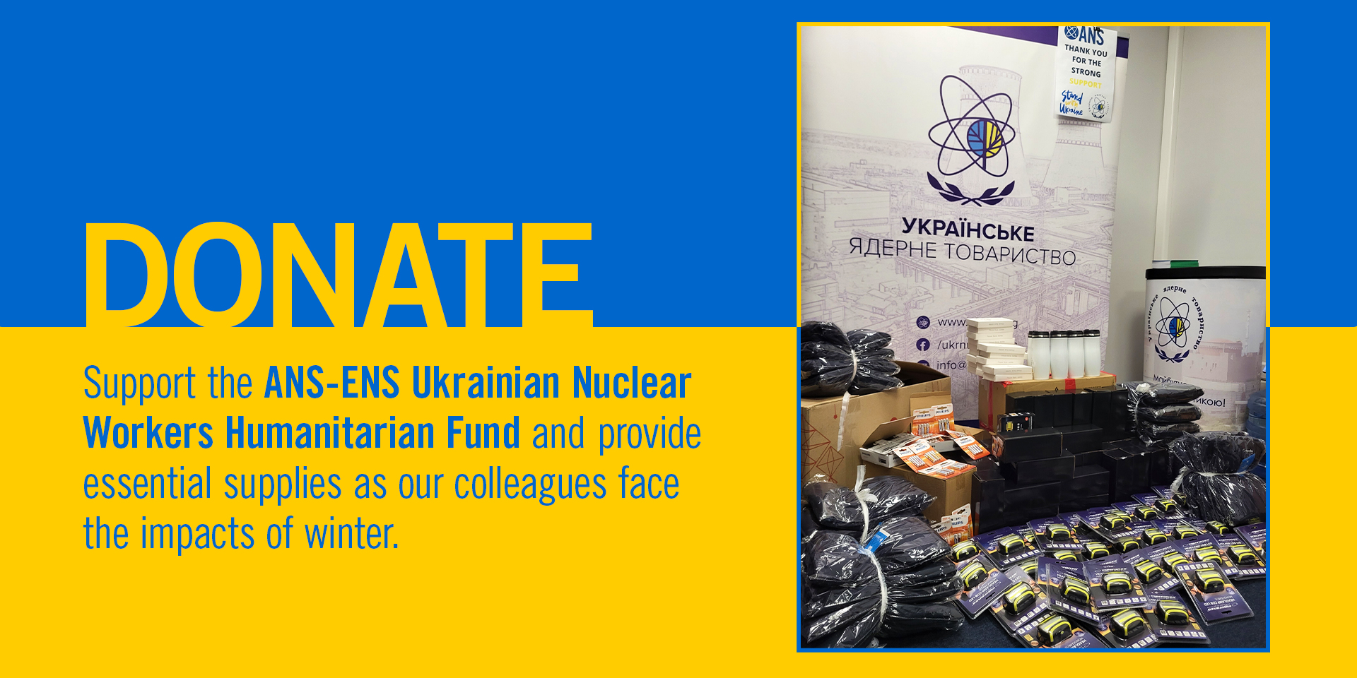 All donations go directly to the Ukraine Nuclear Society