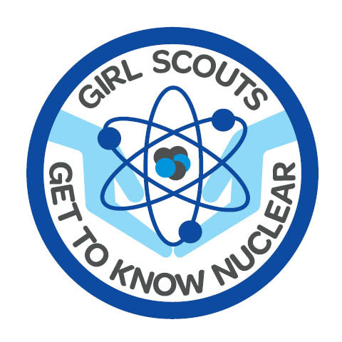 Get to Know Nuclear Girl Scout Patch