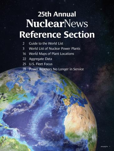 Nuclear News World List of Nuclear Power Plants